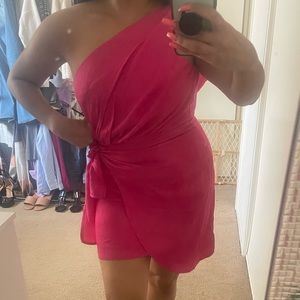 Cute one shoulder dress